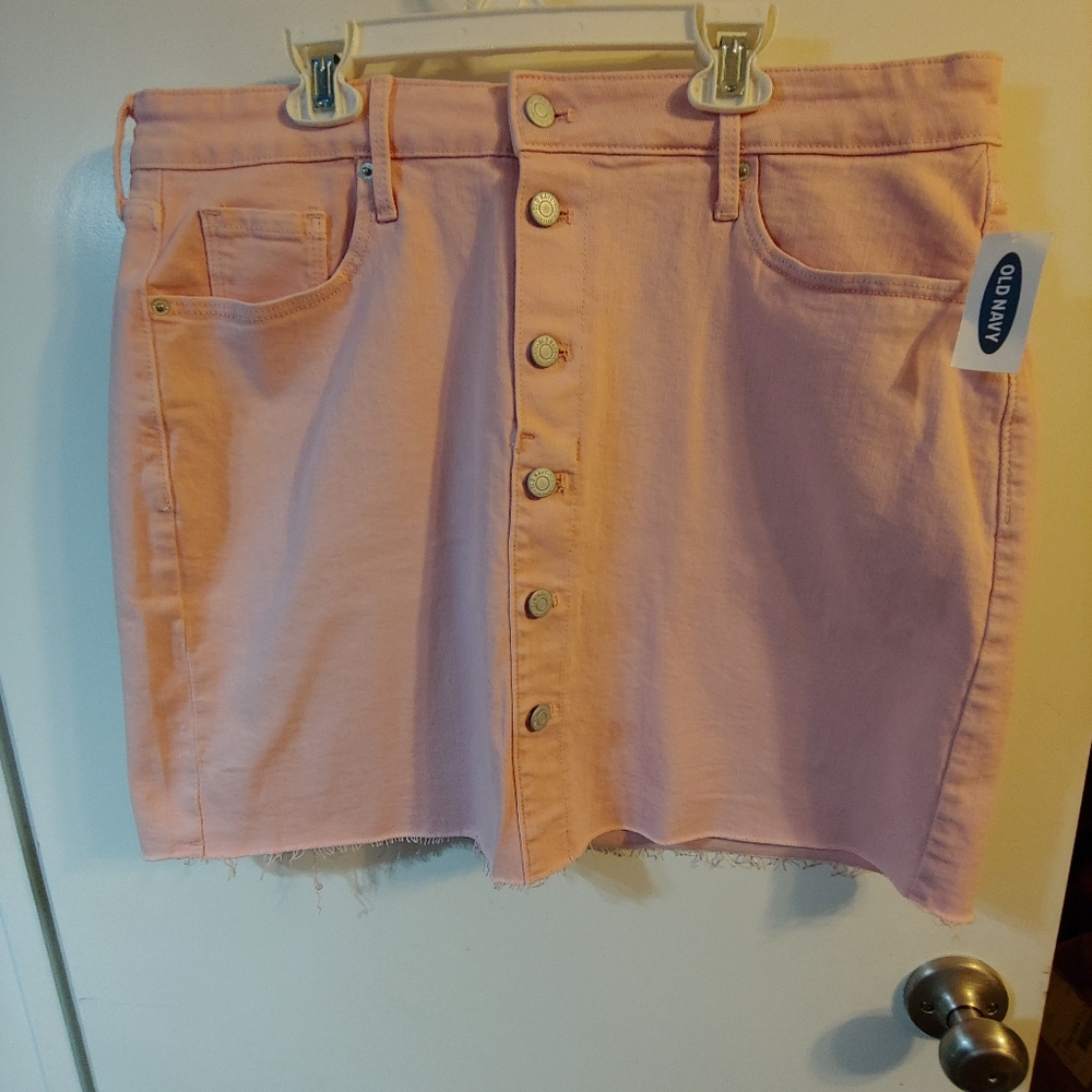 Old Navy Pink Mini Skirt